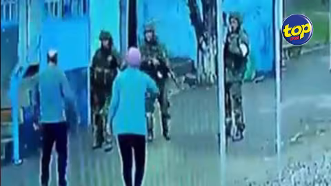 En Ukraine : Le couple courage ! Des retraités Ukrainiens expulsent une troupe armée Russe de leur domicile à main nue !