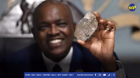 Le deuxième plus gros diamant au monde découvert au Botswana