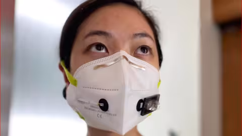 Un masque facial qui peut détecter le COVID