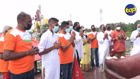Maha Shivratree 2022 : une séance de prière marquant le début du pèlerinage tenue ce samedi à Grand Bassin