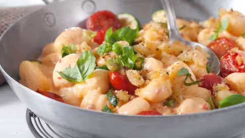 Des gnocchis tomate-fromage