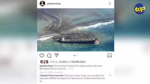 Déversement d’huile dans le lagon du Sud-Est : l’écologiste Greta Thunberg répond à l’appel à l’aide de Fridays for Future Mauritius…