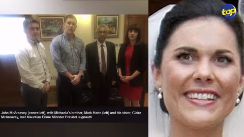 Affaire Michaela Harte : alors que le gouvernement nord-irlandais met la pression sur Pravind Jugnauth, John Mc Areavey annonce qu’il va devenir bientôt papa