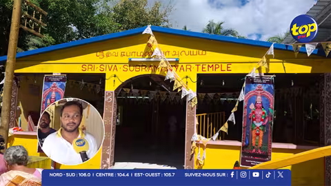 Sri Siva Subramanyar Kovil à Piton : une “rencontre positive” avec la famille Lagesse relance l’espoir…Krishnen Curpen, secrétaire du temple appelle à poursuivre les négociations