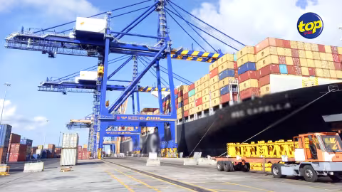 Accident du travail dans le port : un employé grièvement blessé après une chute