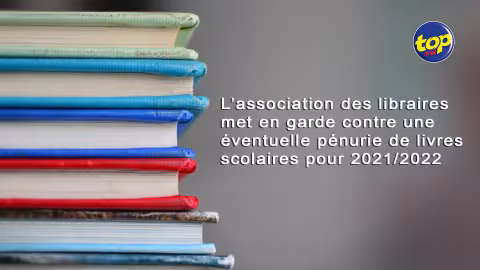 Education : L’association des libraires met en garde contre une éventuelle pénurie de livres scolaires pour 2021/2022