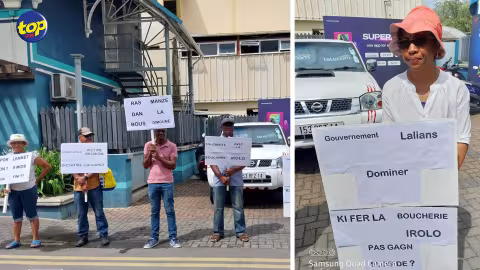 À Rodrigues: Manifestation de l’OPR pour dénoncer un cas allégué de discrimination politique à l’encontre d’un bouche. le commissaire Perrine affirme que l’enquête est toujours en cours