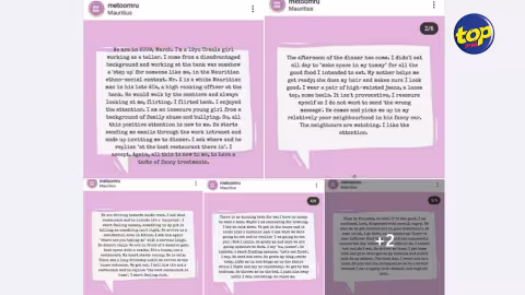 Harcèlement et abus sexuels : pluie de dénonciations sur le hashtag METOOMAURITIUS