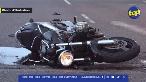 Accident de moto : un motocycliste âgé de 35 ans se trouve dans un état jugé grave après un accident de la route à Mare d’Albert.