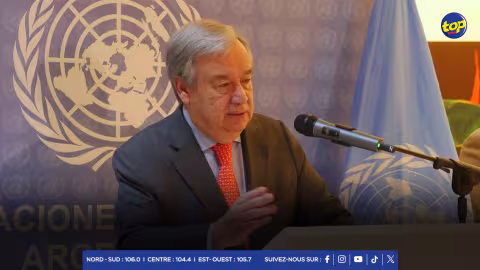 Le chef de l'ONU lance un «SOS mondial» sur la montée des eaux dans le Pacifique