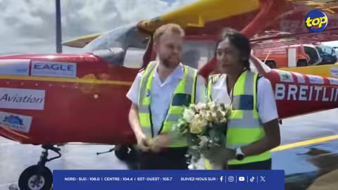 Aventure caritative : Pallavee Appigadoo, première femme pilote à relier l’Afrique du Sud et Maurice, atterrit à Maurice