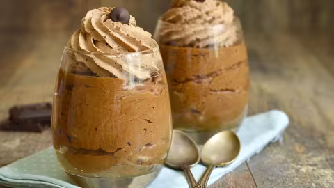 Recette de mousse au chocolat