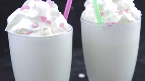 Recette : Milk shake à la vanille