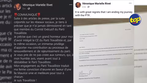 Après bien des tergiversations : Véronique Rivet quitte enfin le Parti travailliste