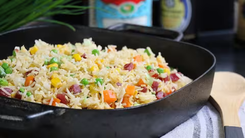 Recette : Riz cantonnais