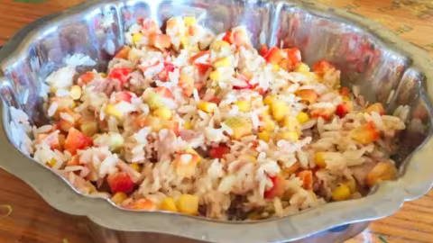 Recette de riz au thon