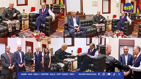 Au bâtiment du Trésor : Leadership et résilience au cœur d’un échange entre Robin Sharma et Navin Ramgoolam 