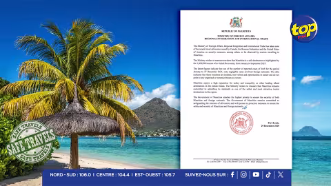 Maurice face aux alertes internationales : « Notre pays demeure une destination sûre pour tous les touristes… les incidents sont isolés », rassure le gouvernement