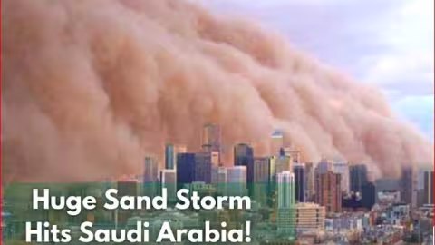 Le mauvais temps persiste en Arabie Saoudite