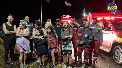 À Sept-Cascades : Une famille polonaise, comprenant 5 membres, secourus par les sapeurs-pompiers