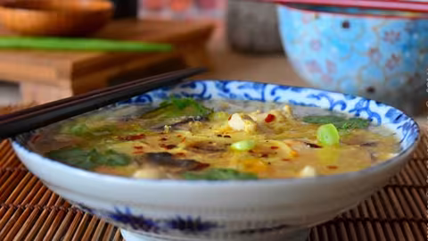 Soupe chinoise facile et rapide