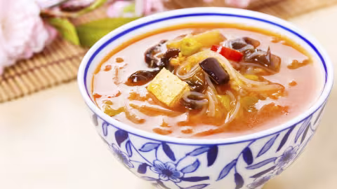 Recette : Soupe Pékinoise pimentée