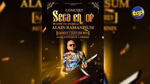 Divertissement : Alain Ramanisum célèbre ses 30 ans de vie musicale par le biais d’un spectacle ce samedi