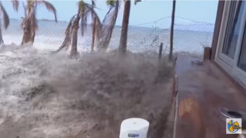 Tonga: Tsunami waves hit Pacific country after huge underwater volcano eruption
