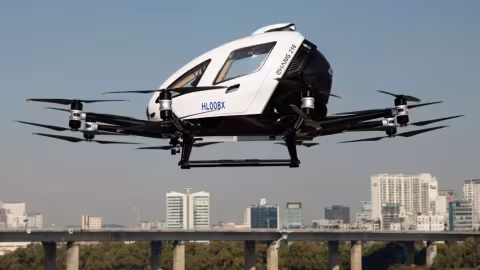 Le taxi-drone fait ses premiers essais à Séoul