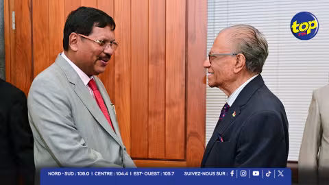 Diplomatie : Le Chief Justice indien rend une visite de courtoisie au Premier ministre mauricien