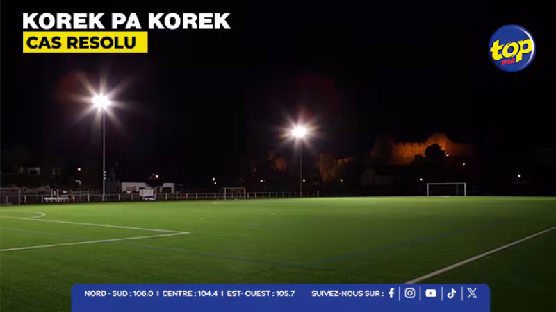 Quatre-Bornes : les lampadaires du terrain de football rallumés après l’intervention de Top FM